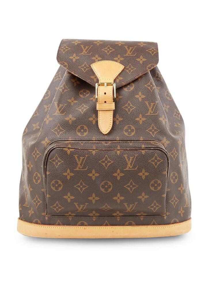 Louis Vuitton Women's Monogram Canvas Backpack - Brown Cover