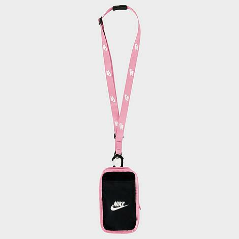 Nike Club Futura Phone Crossbody Bag in Pink/Pink Cover