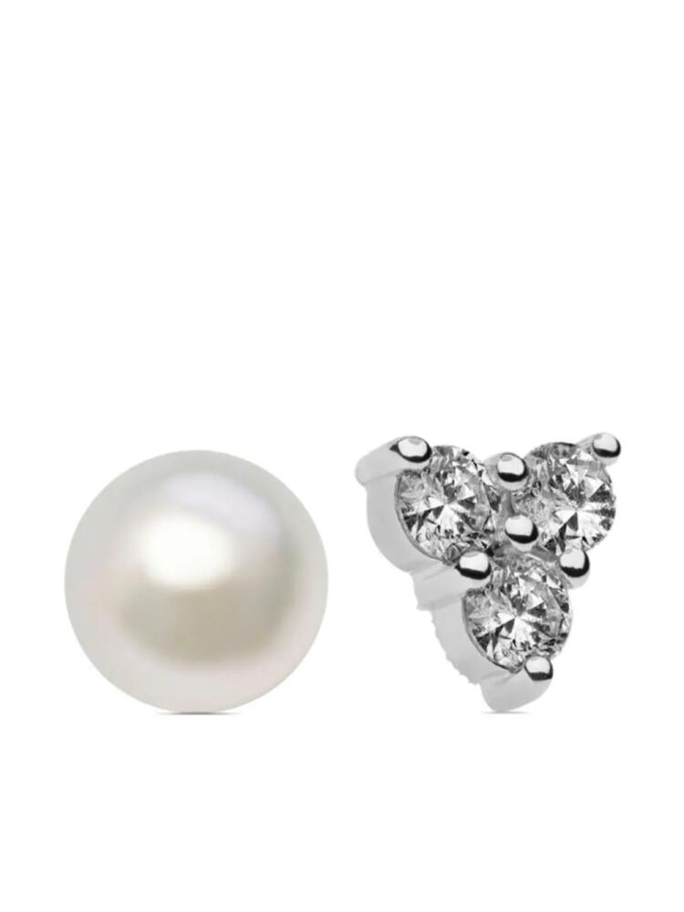 AUTORE MODA Saskia sterling-silver and pearl earrings Cover