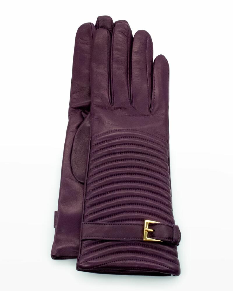 Portolano Cashmere-Lined Napa Belt Gloves Cover