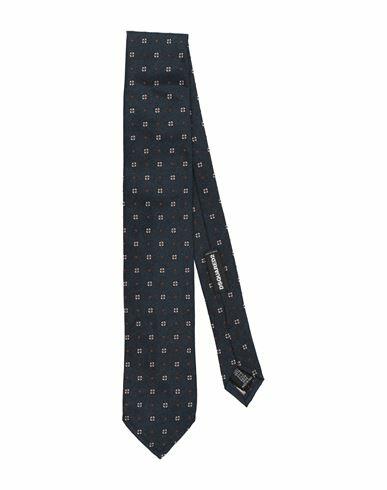 Dsquared2 Man Ties & bow ties Midnight blue Silk Cover