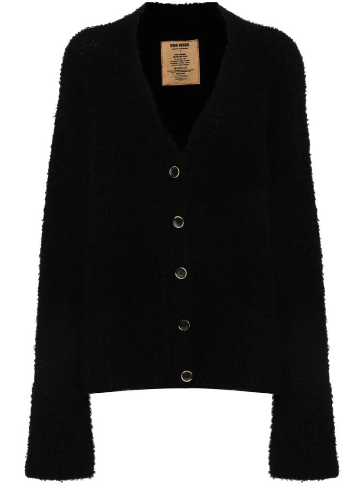 Uma Wang textured-finish cardigan - Black Cover