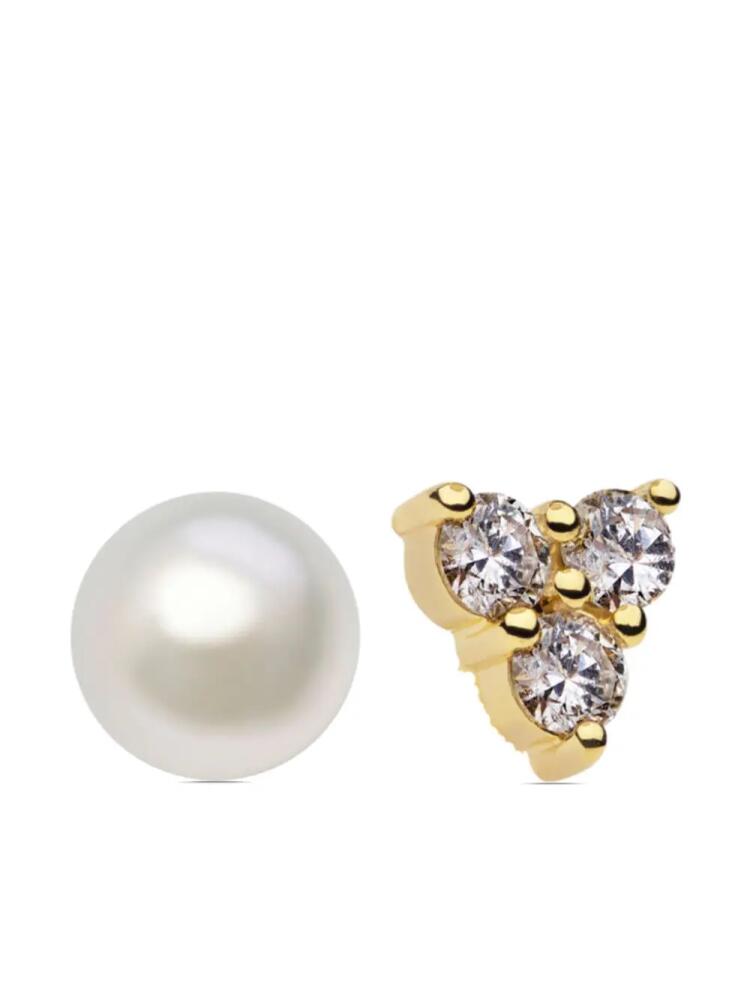 AUTORE MODA Saskia gold-vermeil and pearl earrings Cover