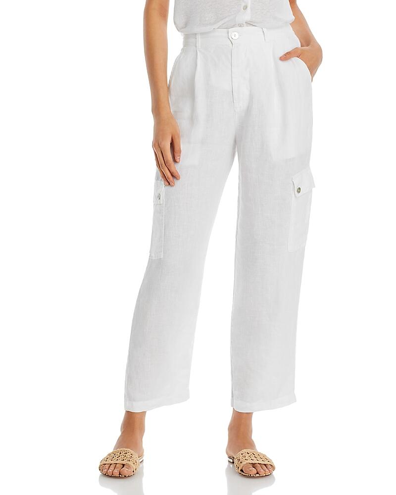 Bella Dahl Pleated Linen Cargo Pants Cover