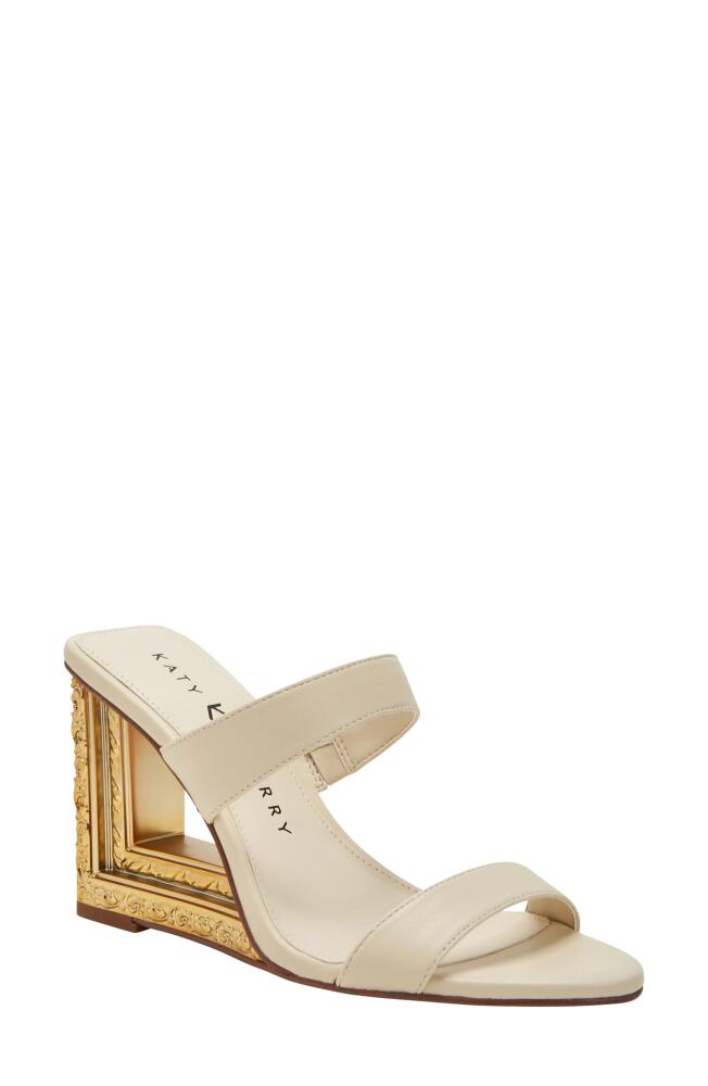 Katy Perry The Framing Slide Sandal in Chalk Cover