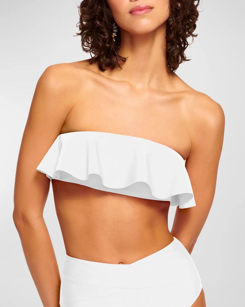 Ramy Brook Cecile Bandeau Bikini Top Cover