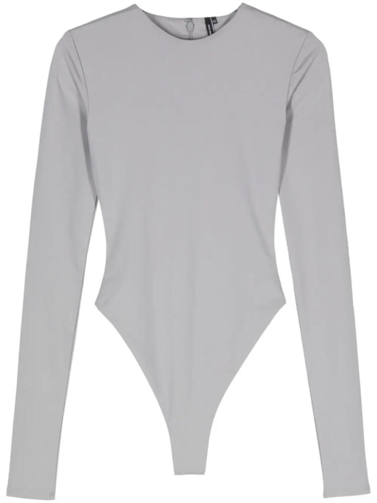 ENTIRE STUDIOS round-neck long-sleeved bodysuit - Grey Cover