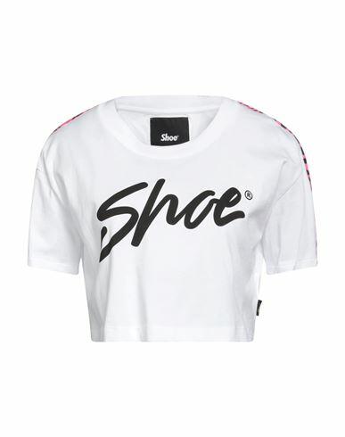 Shoe Woman T-shirt White Cotton Cover