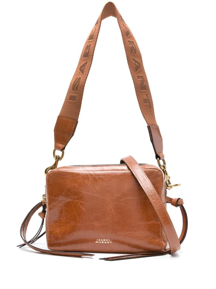 ISABEL MARANT Wardy leather shoulder bag - Brown Cover