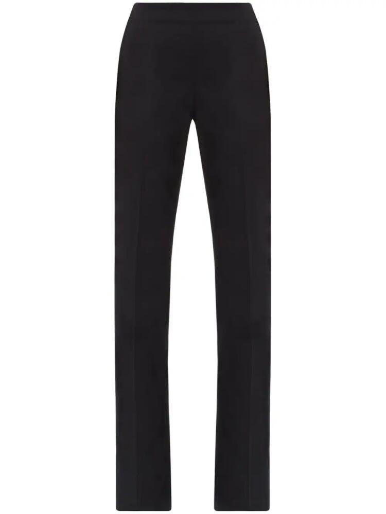 Ferragamo wool straight-leg trousers - Black Cover