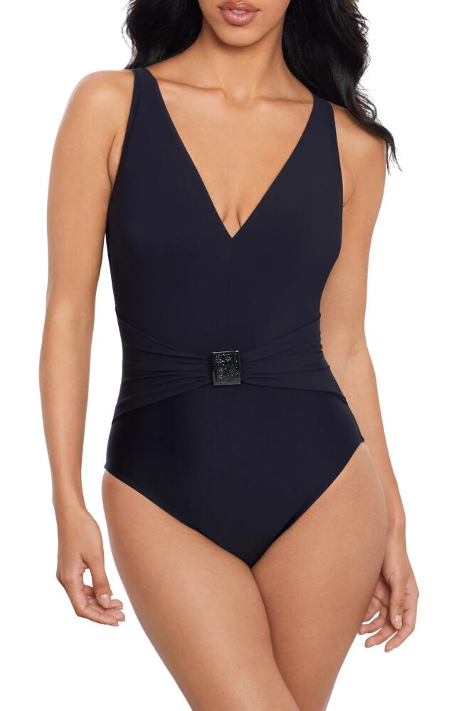 Magicsuit Faith Glimmer Twins One-Piece Swimsuit in Black Cover