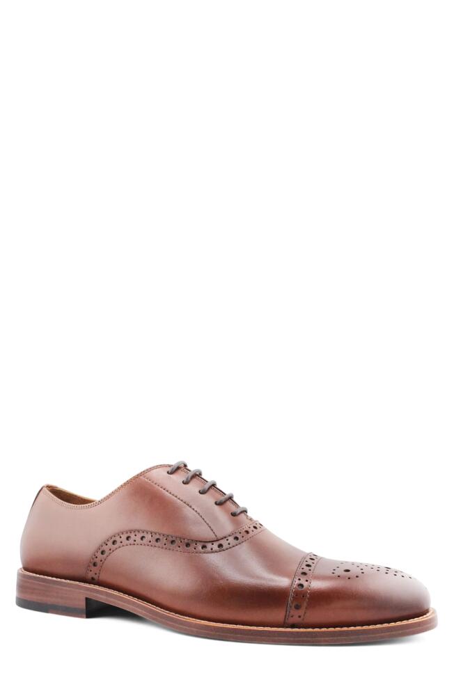 Gordon Rush Bennett Cap Toe Oxford in Brandy Cover