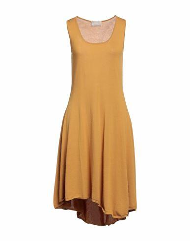 Drumohr Woman Midi dress Sand Cotton Cover