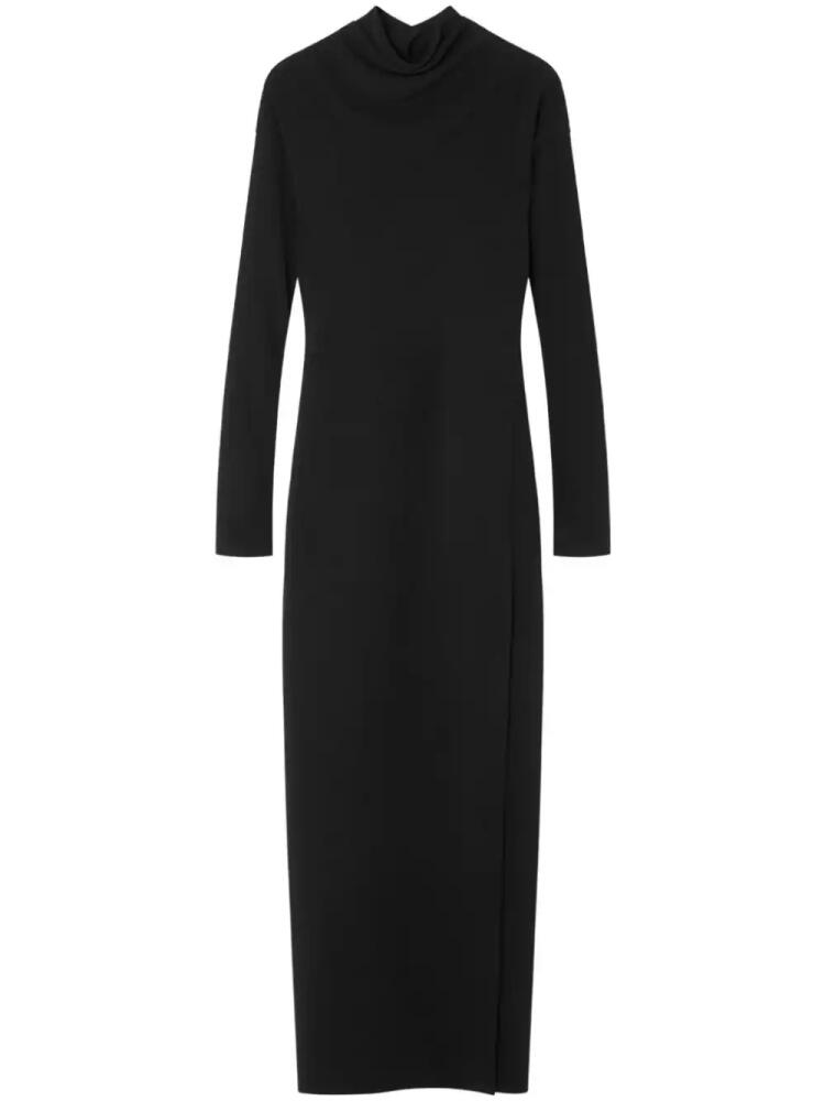 Versace front-slit midi dress - Black Cover