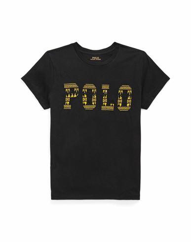 Polo Ralph Lauren Woman T-shirt Black Cotton Cover