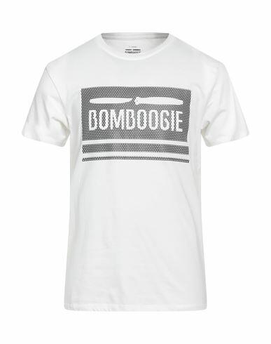 Bomboogie Man T-shirt White Cotton Cover