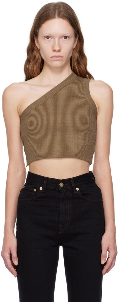 JACQUEMUS Brown 'La Maille Ascu' Tank Top Cover