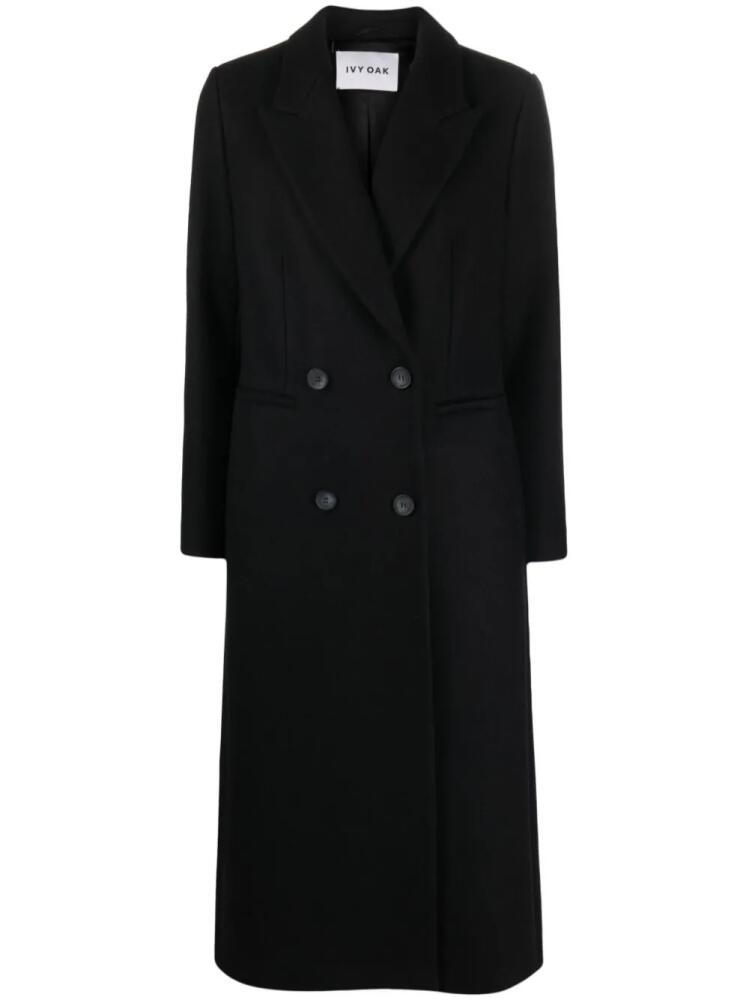 IVY OAK Cayenne double-breasted coat - Black Cover