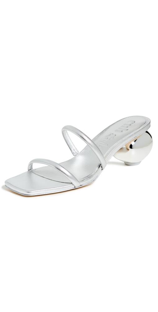 Cult Gaia Leora Sandals Silver Cover