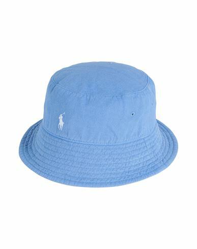 Polo Ralph Lauren Woman Hat Light blue Linen Cover