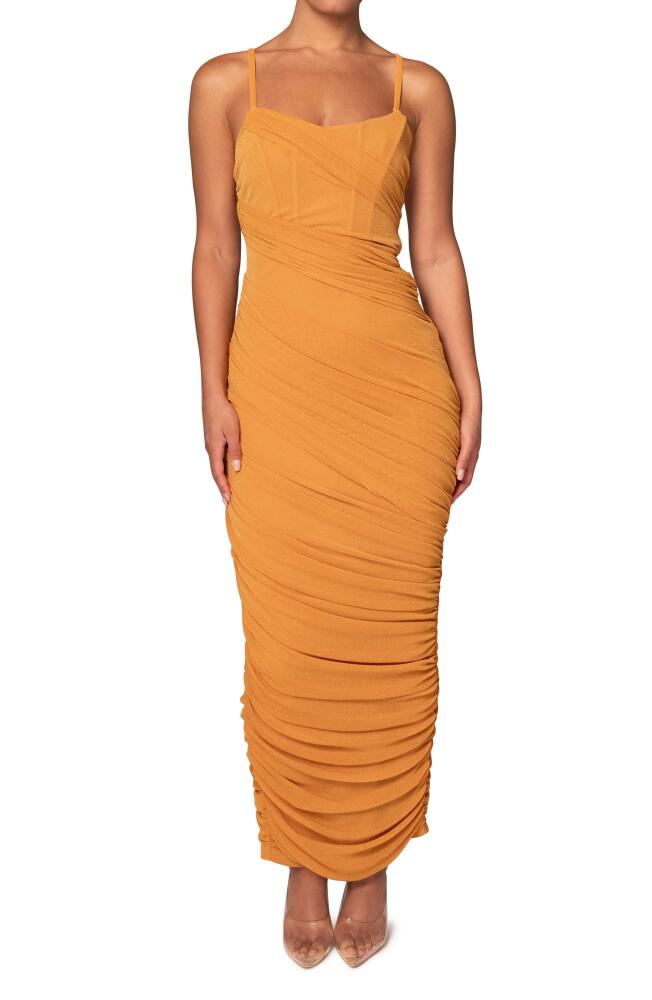 JLUXLABEL Catalina Dress with Removable Straps in Yellow Cover