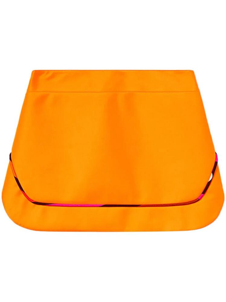 PUCCI curved-corners miniskirt - Orange Cover