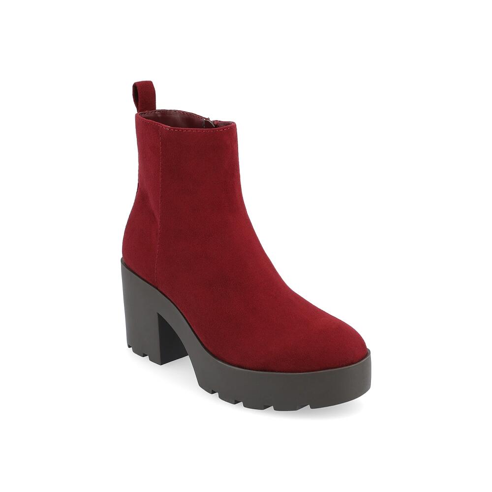 Journee Collection Cassidy Platform Bootie | Women's | Red Cover