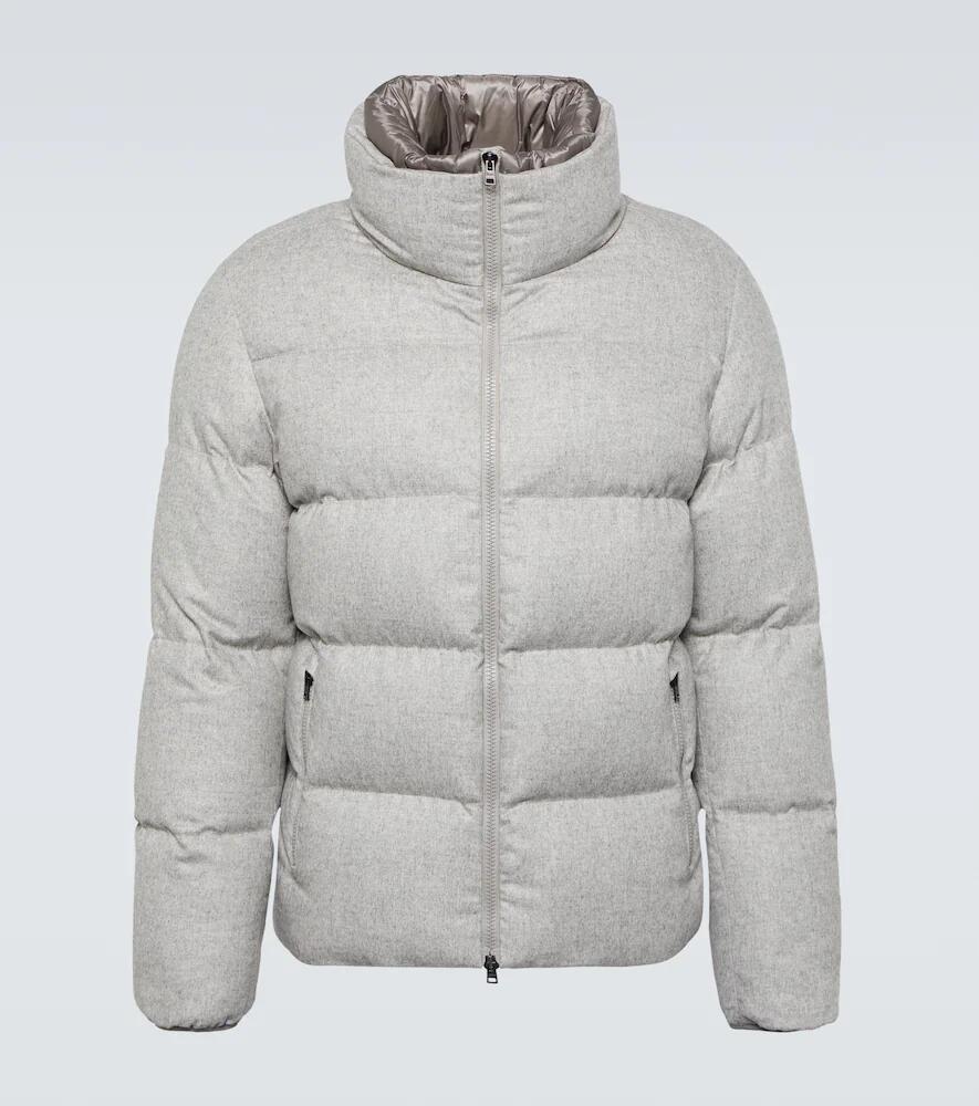 Herno Silk and cashmere puffer jacket Cover