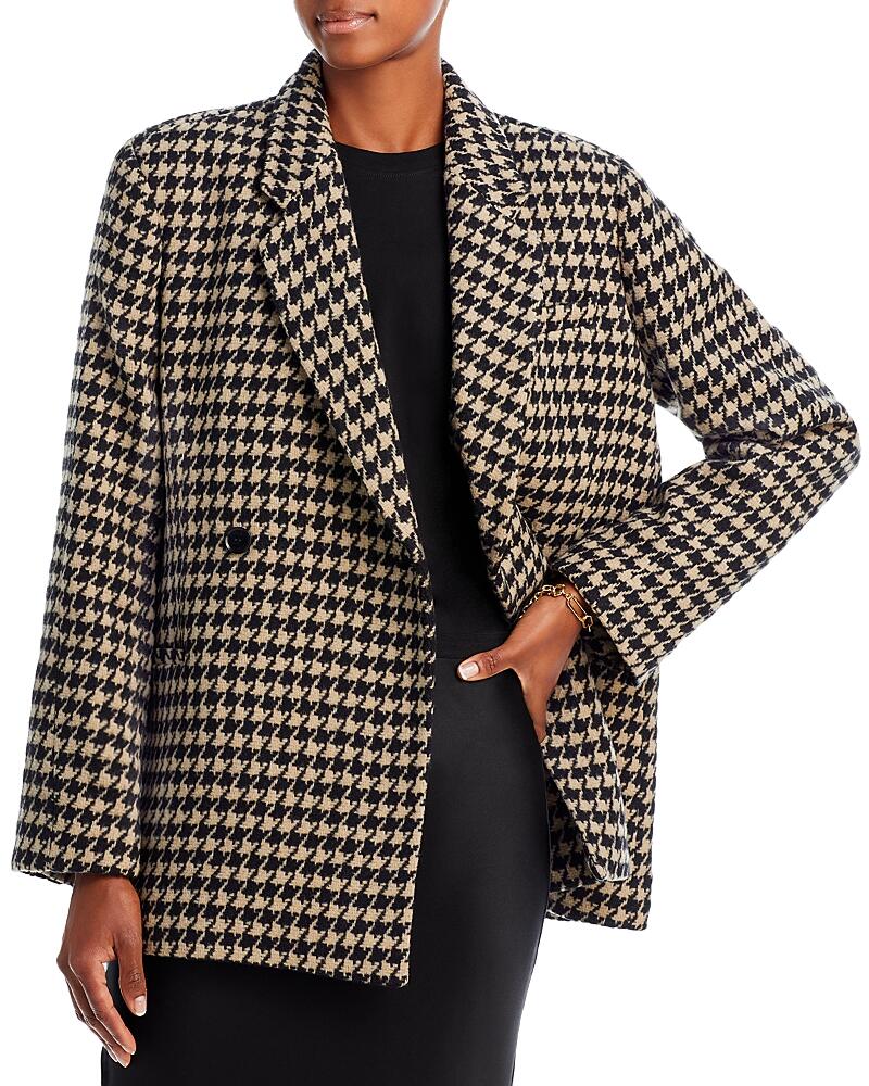 Anine Bing Kaia Houndstooth Blazer Cover