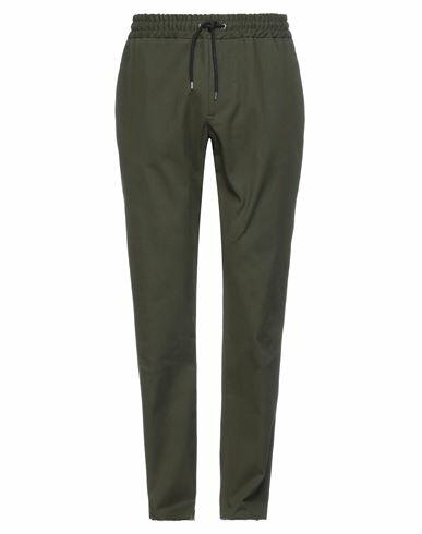 The Editor Man Pants Military green Cotton, Elastane, Polyamide Cover