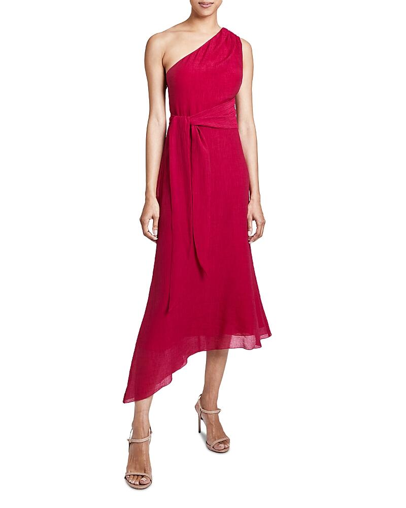 Santorelli Asymmetric Midi Dress Cover