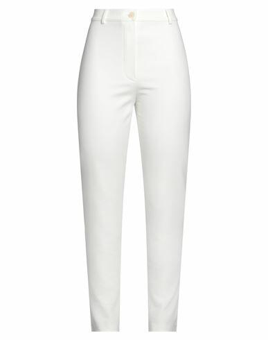 Sonia Rykiel Woman Pants Ivory Cotton, Elastane Cover