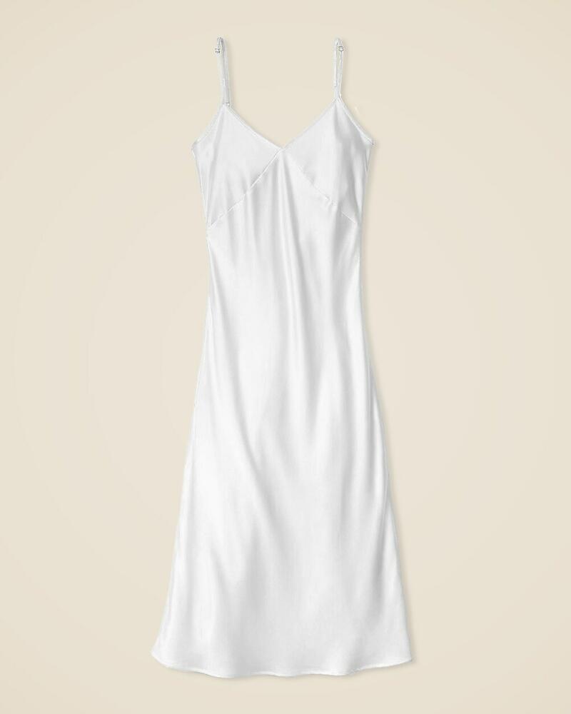 J.Crew Petite Plume™ women's silk Cosette nightdress Cover