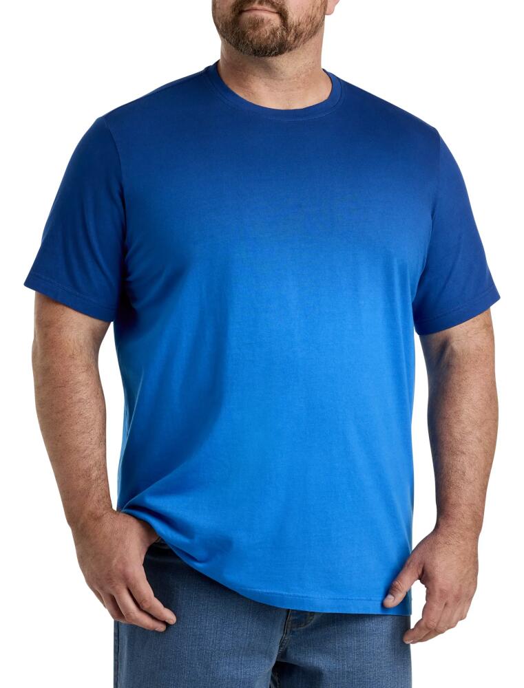 Harbor Bay by DXL Ombré Performance T-Shirt in Blue Multi Cover