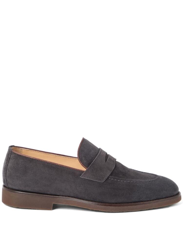 Brunello Cucinelli Penny loafers - Grey Cover