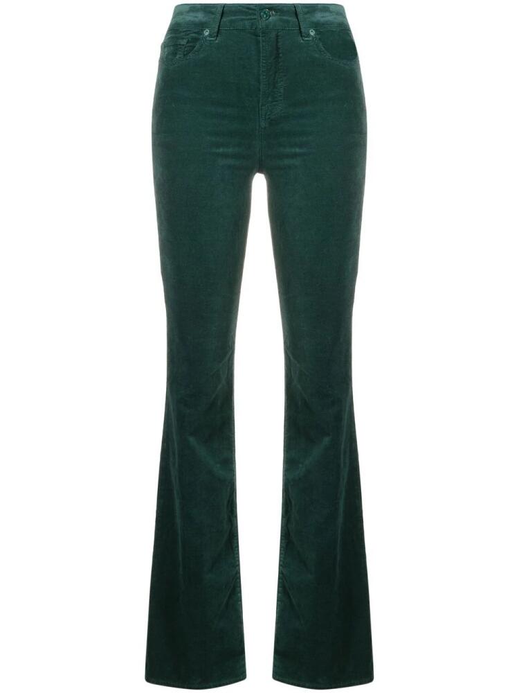 7 For All Mankind Lisha flared bootcut trousers - Green Cover