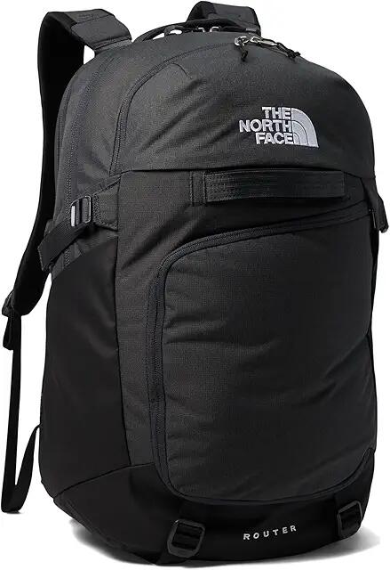 The North Face Router (Asphalt Grey Light Heather/TNF Black-NPF) Day Pack Bags Cover