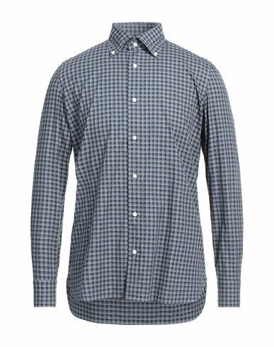 Giampaolo Man Shirt Grey Cotton Cover