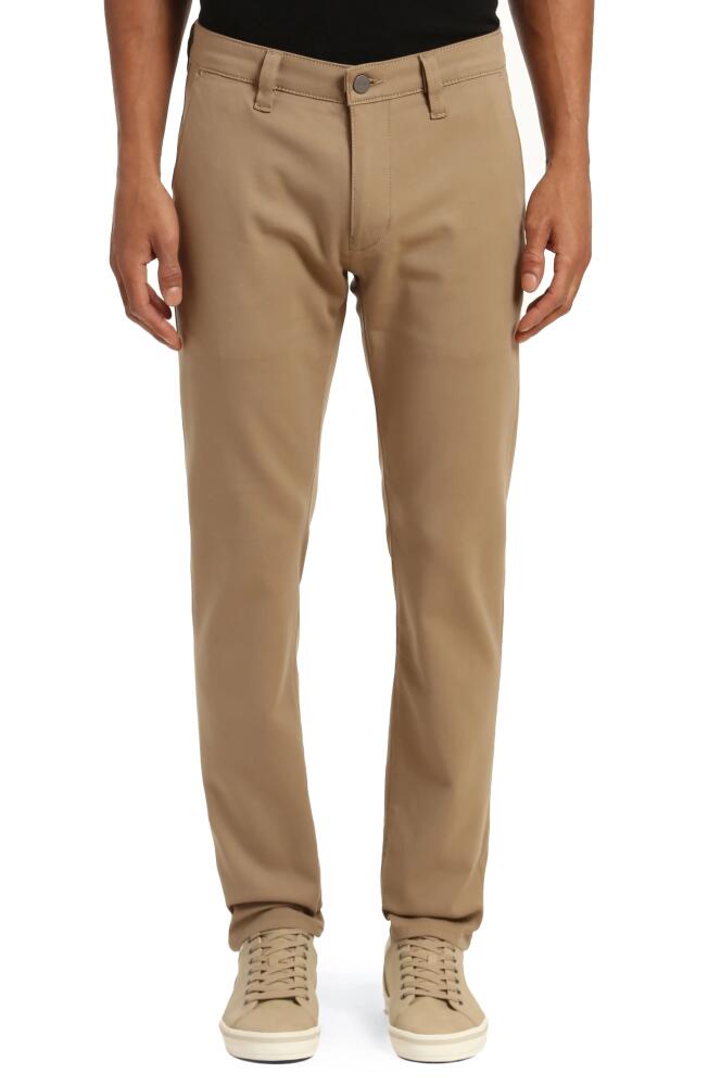 34 Heritage Verona Slim Fit Straight Leg Chino Pants in Khaki Cover