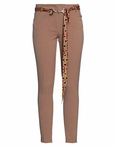 Cristinaeffe Woman Pants Camel Polyester, Viscose, Elastane Cover