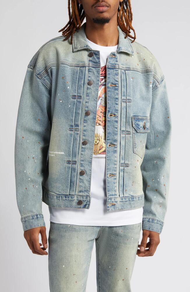 Billionaire Boys Club Dipper Denim Jacket in Molecule Cover