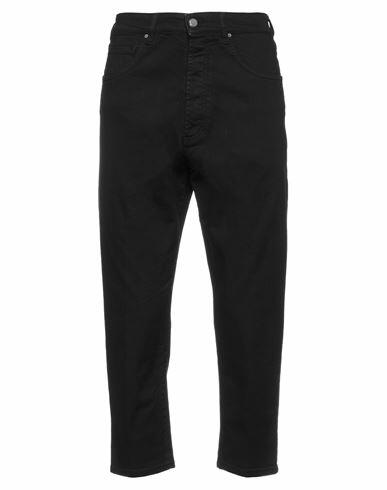 Don The Fuller Man Jeans Black Cotton, Elastane Cover