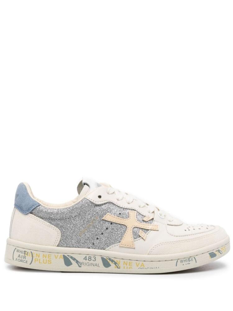 Premiata Clay leather sneakers - Neutrals Cover