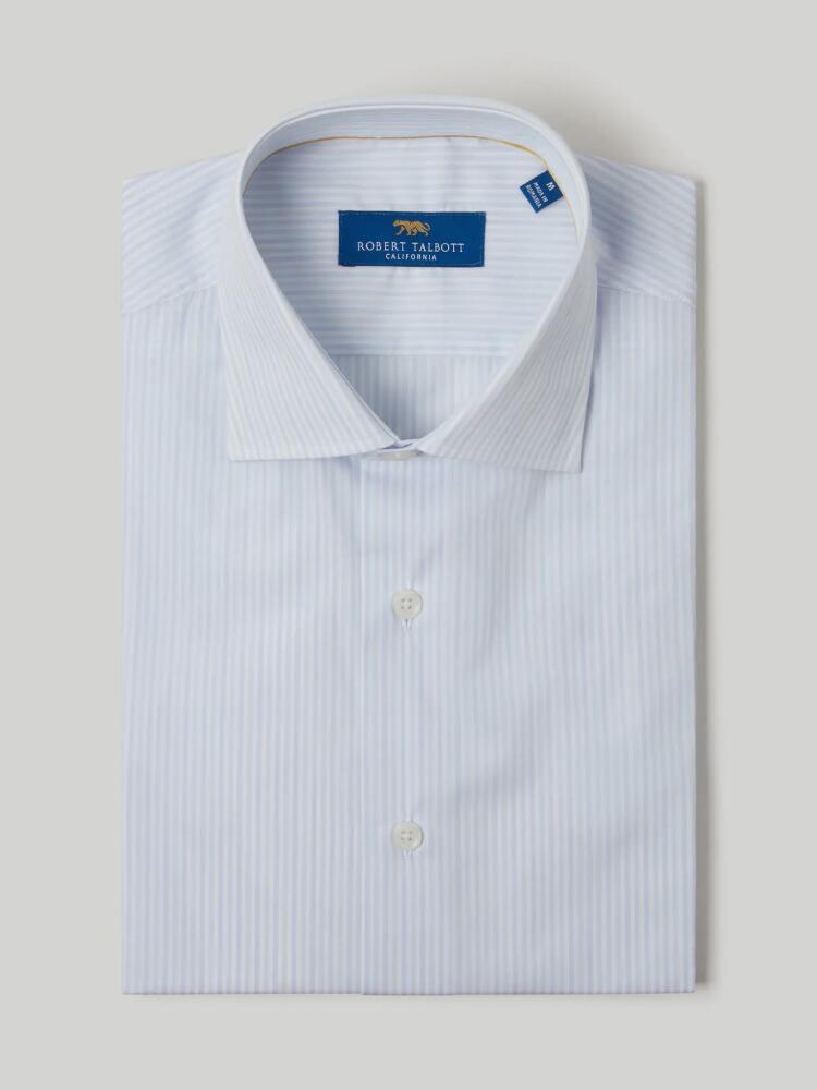 Robert Talbott Reynolds Twill Multi Stripe Dress Shirt in Blue/white Cover