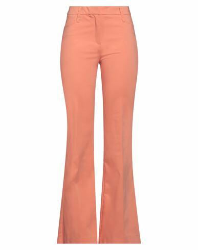 Atos Lombardini Woman Pants Salmon pink Cotton, Polyester, Elastane Cover