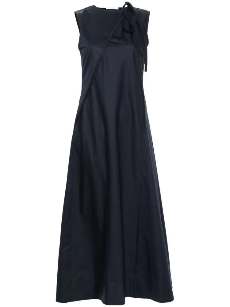 Co tie-fastening maxi dress - Blue Cover