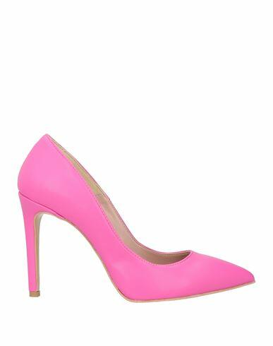 Divine Follie Woman Pumps Fuchsia Textile fibers Cover