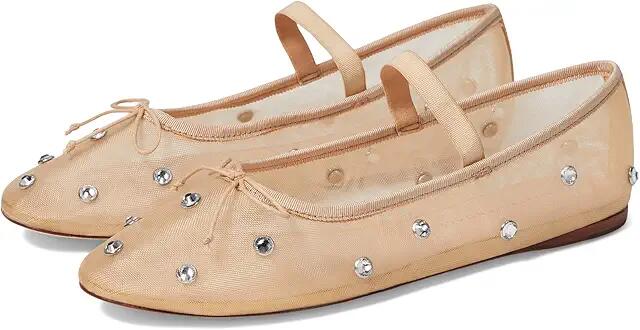 Loeffler Randall Leonie (Caramel/Clear) Women's Shoes Cover