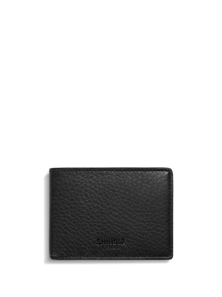 Shinola slim bifold wallet - Black Cover