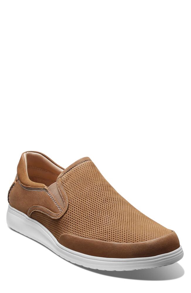 Samuel Hubbard Featherlight Olema Slip-On Sneaker in Nutmeg Nubuck Cover